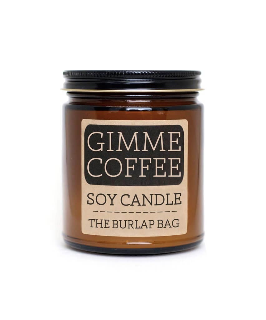 Gimme Coffee Large Soy Candle - miamidrugpossession