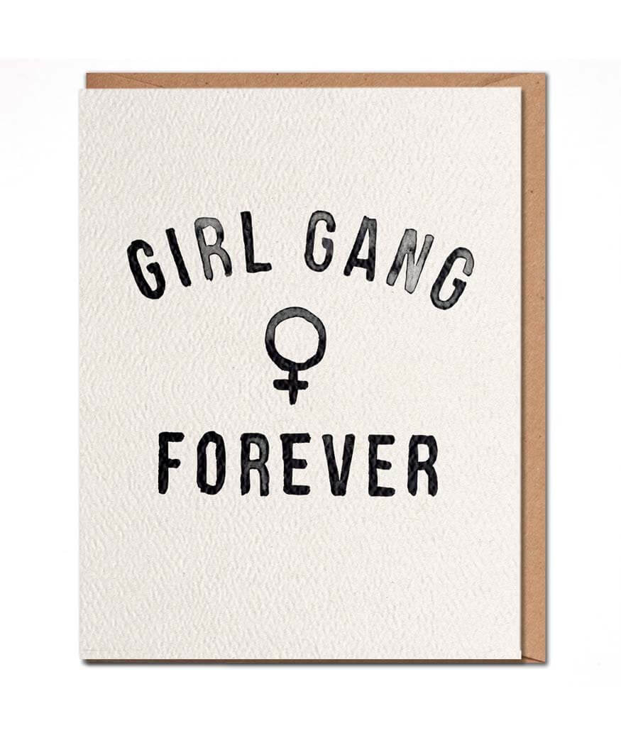 Girl Gang Forever Card - PINK ARROWS