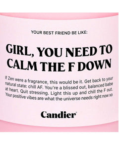 Girl You Need To Calm The F Down Candle Bestseller - miamidrugpossession