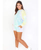 Girlfriend Shorts Rainbow Tie Dye - miamidrugpossession