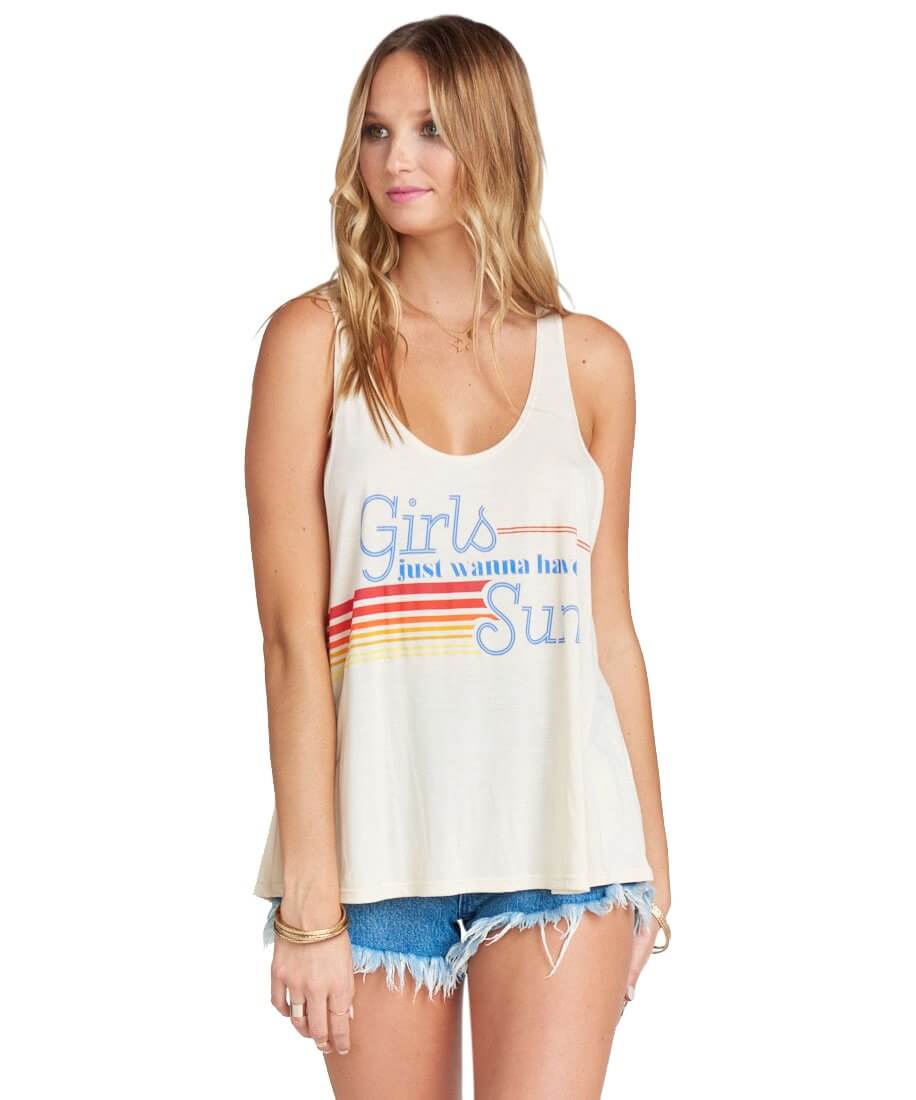 Girls Just Wanna Have Sun Milo Tank - clearpathherbicide