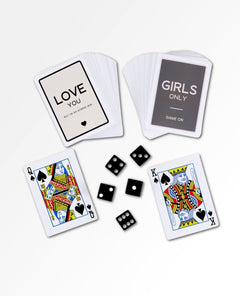 Girl's Night Playing Card + Dice Set - miamidrugpossession