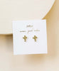 Gold Cross Earrings - clearpathherbicide