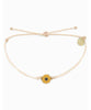 Gold Enamel Sunflower Bracelet Assorted - miamidrugpossession