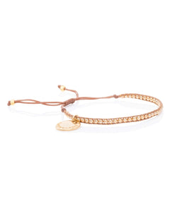 Gold Power Bracelet Beige - clearpathherbicide