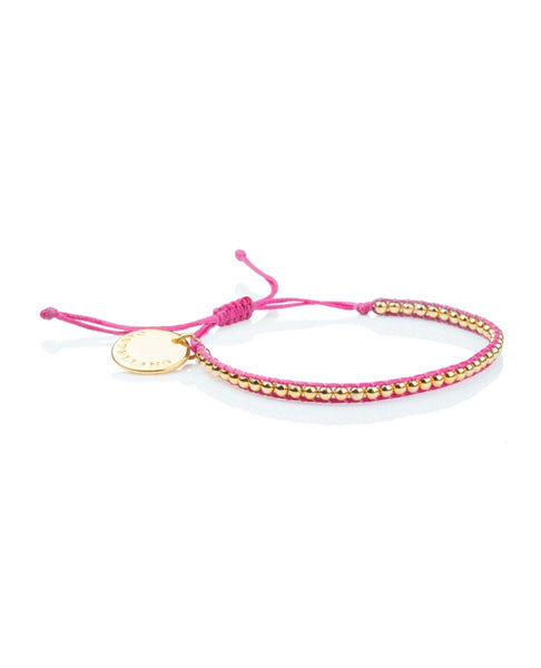 Gold Power Bracelet Pink - clearpathherbicide