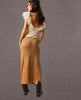 Golden Hour Midi Skirt Apple Pie - miamidrugpossession