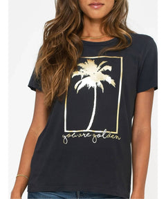 Golden Short Sleeve Tee - miamidrugpossession