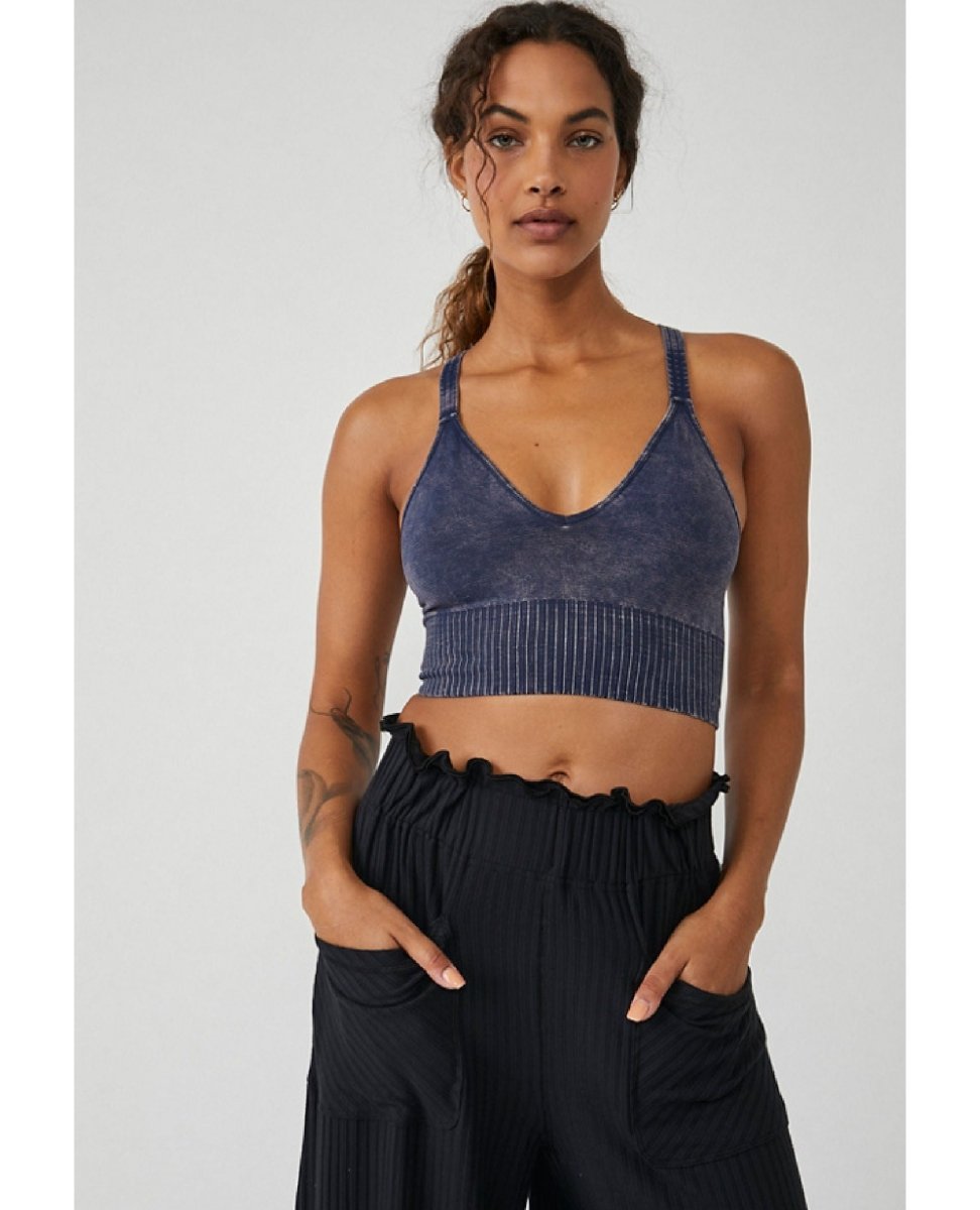 Good Karma Crop Top Deepest Navy - clearpathherbicide