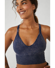 Good Karma Workout Top Deepest Navy - PINK ARROWS