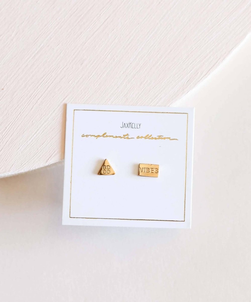 Good Vibes Earring Set - miamidrugpossession