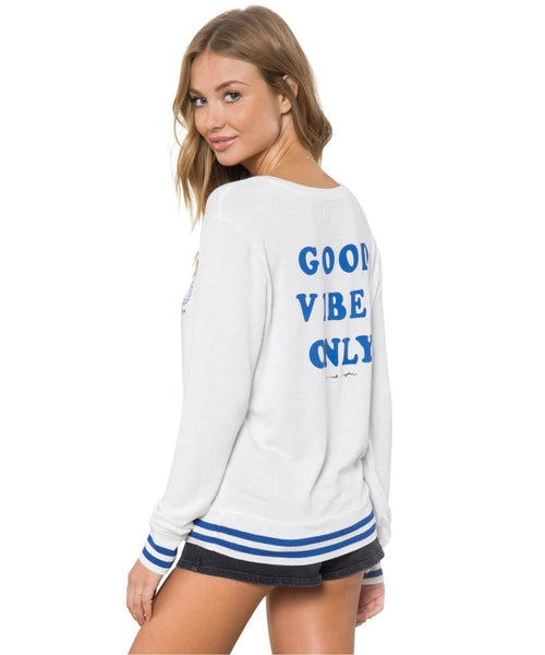 Good Vibes Only Pullover - clearpathherbicide