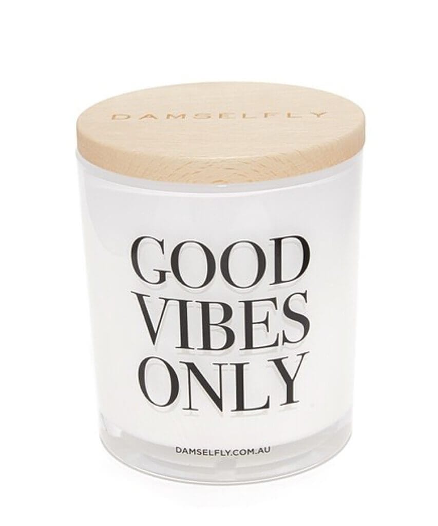 Good Vibes Only XL Candle - miamidrugpossession