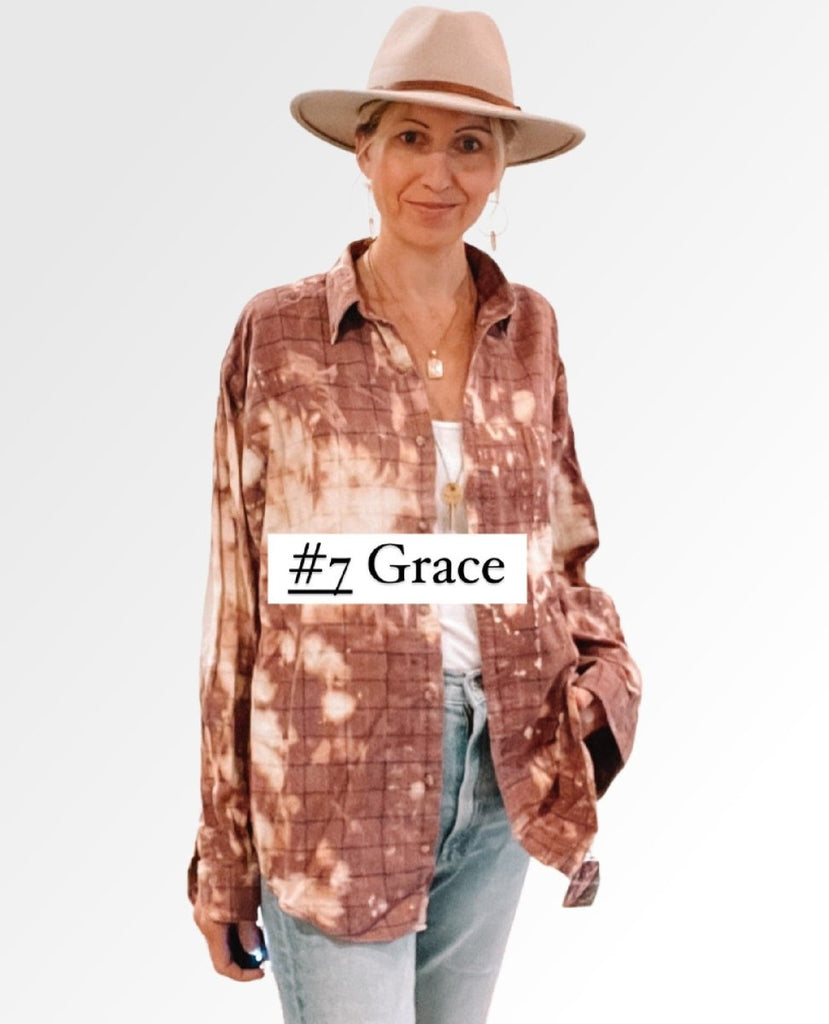 Grace Outlaw Flannel - One Size - miamidrugpossession