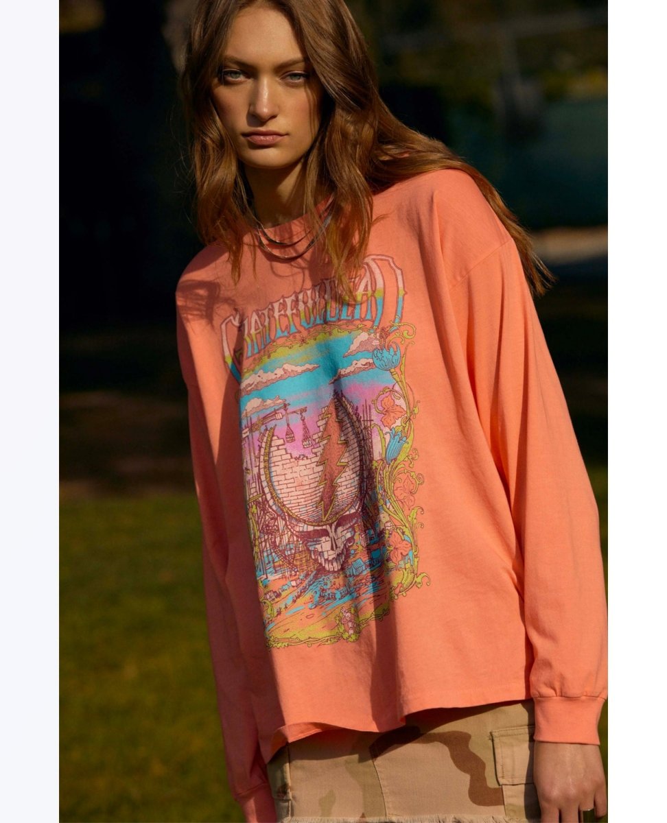 Grateful Dead Desert Flower Long Sleeve - miamidrugpossession