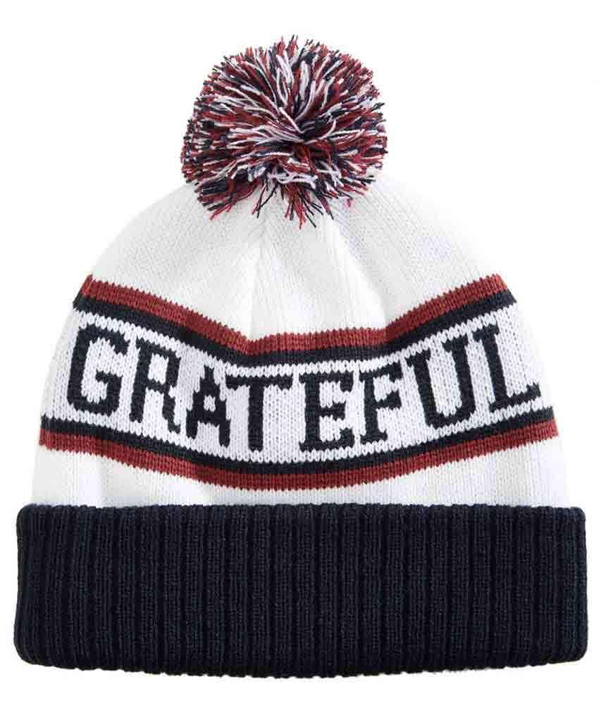 Grateful Pom Beanie New - miamidrugpossession