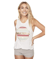 Grateful Stripe Muscle Tank - clearpathherbicide