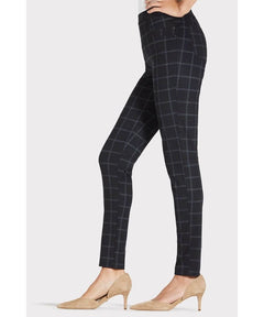 Grease Legging Window Pane Plaid - miamidrugpossession