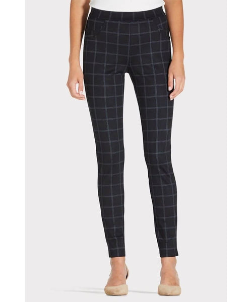 Grease Legging Window Pane Plaid - miamidrugpossession