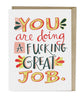 Great Job Card Card - miamidrugpossession