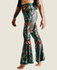 Green Thumb Printed Bell Bottoms - miamidrugpossession