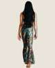 Green Thumb Printed Bell Bottoms - miamidrugpossession