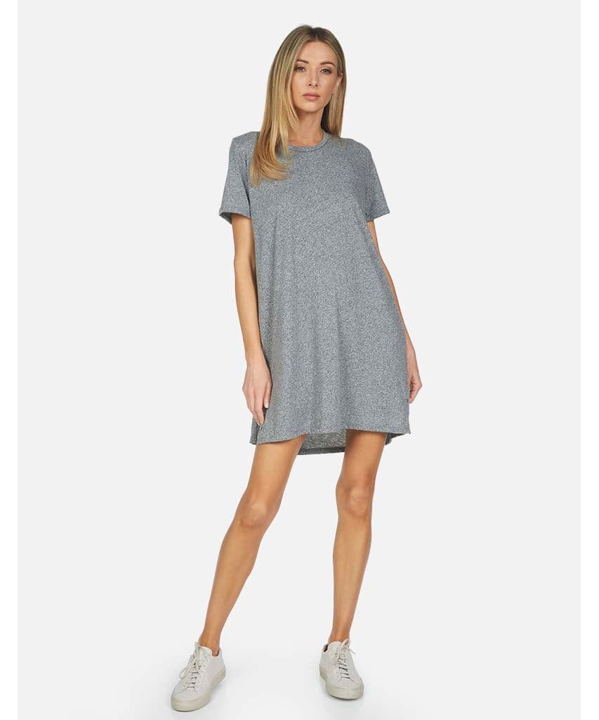 Gregor Tee Dress Heather Grey - clearpathherbicide