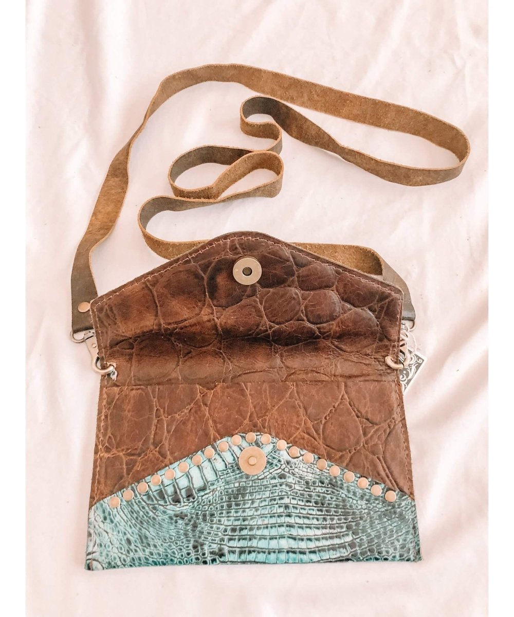 Gretchen Crossbody Turquoise - miamidrugpossession