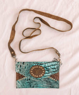 Gretchen Crossbody Turquoise - miamidrugpossession