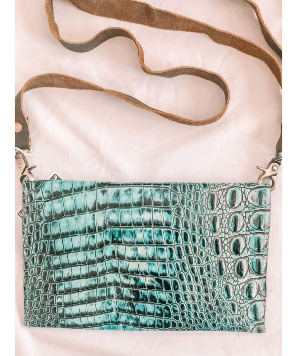 Gretchen Crossbody Turquoise - miamidrugpossession