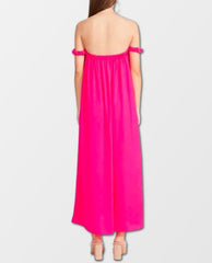 Guava Juice Pink Maxi Dress - PINK ARROWS