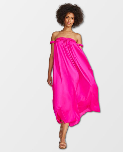 Guava Juice Pink Maxi Dress - clearpathherbicide