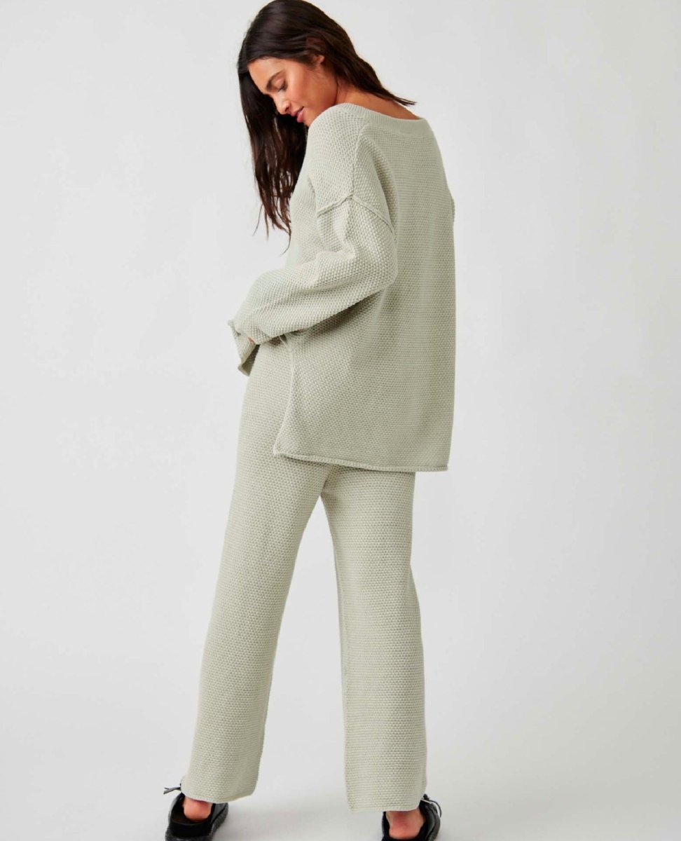 Hailee Sweater Set Alfalfa - miamidrugpossession