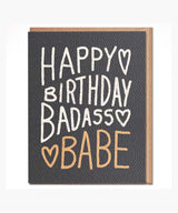 Happy Bday Badass Babe Card - clearpathherbicide