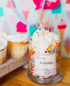 Happy Birthday Dessert Candle - miamidrugpossession