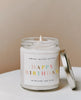 Happy Birthday Soy Candle - clearpathherbicide