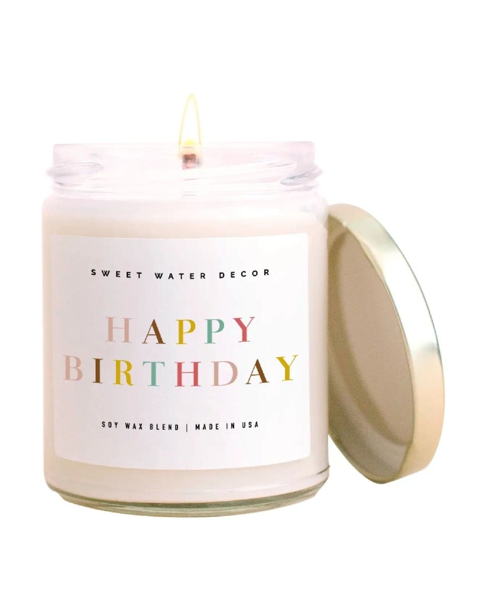 Happy Birthday Soy Candle - miamidrugpossession