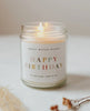 Happy Birthday Soy Candle - clearpathherbicide