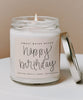 Happy Birthday Soy Candle - clearpathherbicide