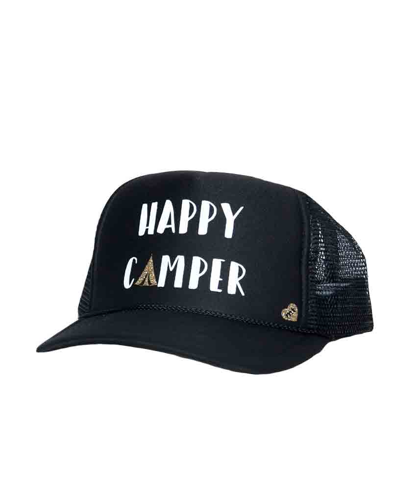 Happy Camper Trucker Hat - miamidrugpossession