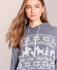 Happy Happy Joy Charcoal Hoodie - miamidrugpossession