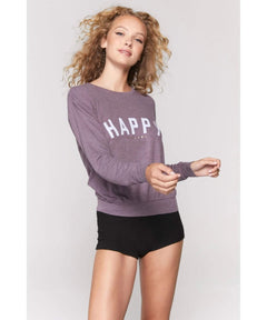 Happy Savasana Crewneck Sweatshirt - clearpathherbicide