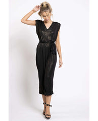 Harlowe Jumpsuit - PINK ARROWS