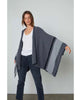 Harper Open Front Poncho Grey - clearpathherbicide