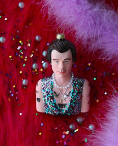 Harry Styles Ornament - PINK ARROWS