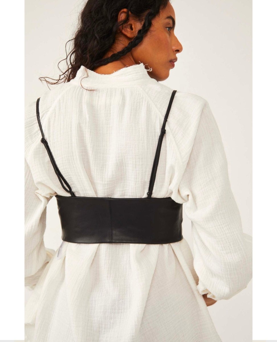 Hastings Corset Belt Black - miamidrugpossession