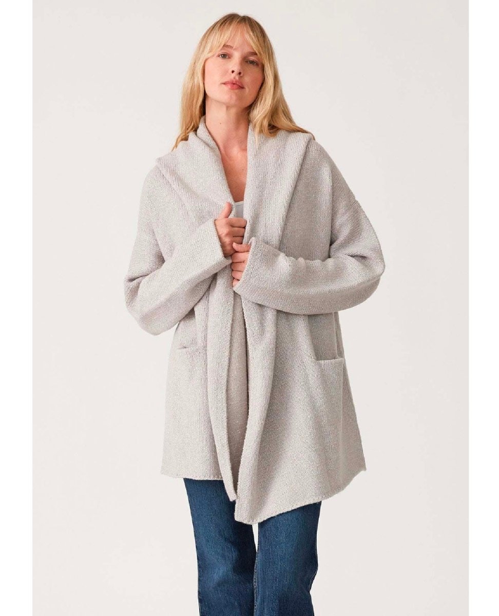 Haydon Sweater Coat Heather Grey - clearpathherbicide