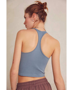 Hayley Racerback Brami Blue Wave - miamidrugpossession