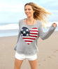 Heart Flag Crew Quayside Gray - miamidrugpossession