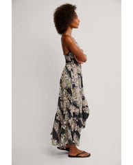 Heat Wave Printed Maxi Granite Combo - PINK ARROWS